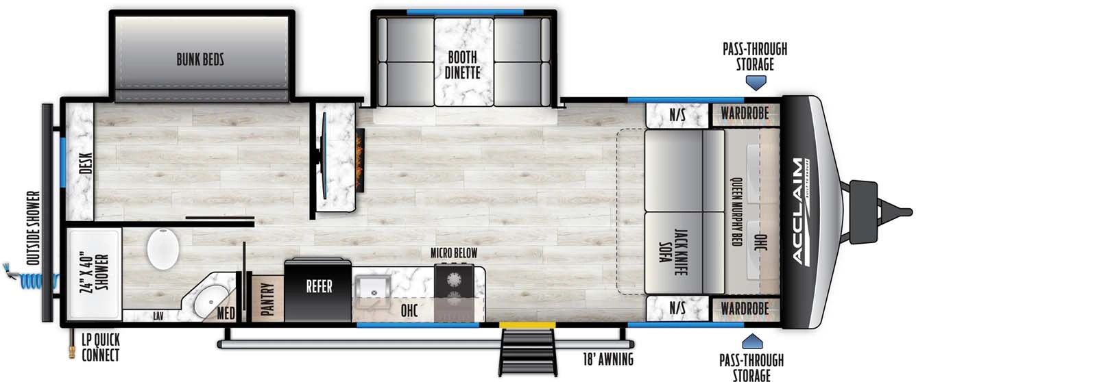 2350BH Floorplan Image